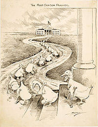 lame ducks Session -Congress :depicted by Clifford K. Berryman