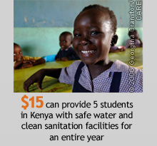 CARE was able to provide food assistance and poverty relief, empowerment and dignity to millions of people last year.