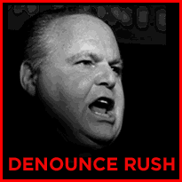 RE: Tell Republican leaders to denounce Rush Limbaugh!