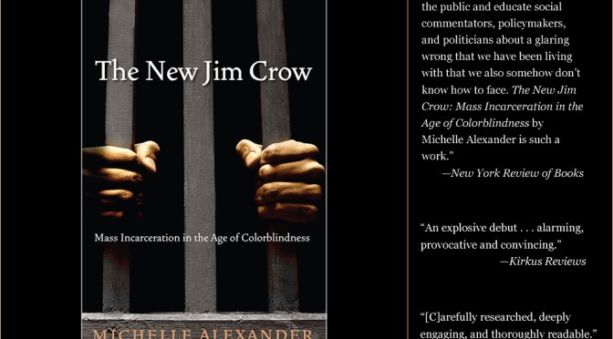 in the Library ~ The New Jim Crow – by michelle alexander…  Best Seller