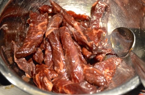 Thai style fried sun-dried beef jerky â Neau Dad Deaw by The High Heel Gourmet 6